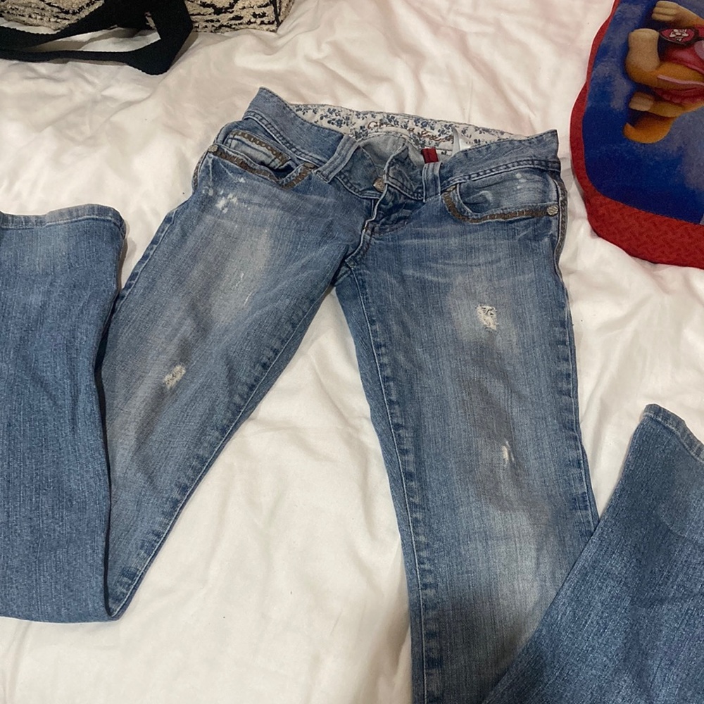 Guess boot cut jeans size 23